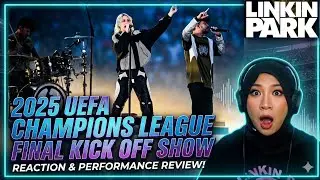Linkin Park - 2025 UEFA Champions League Final Kick Off Show by Pepsi | Reaction Video