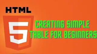 HTML tables | How To Create a Table in HTML | Learn HTML and CSS | HTML Tutorial | CSS Tutorial