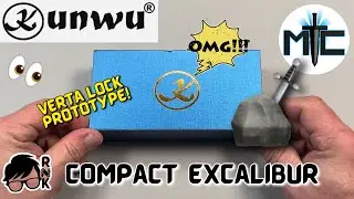 Ух ты, это круто! Прототип ножа Kunwu & Metal Complex Verta Compact Excalibur из стали Elmax!