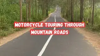 Motorcycle Touring Through Mountain Roads | Breathtaking Nature Scenery Ride