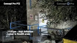 RAW Footage | Concept Pro 2MP AHD 20x & 30x PTZ Low Light Changeover