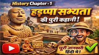 History Chapter-1 | हड़प्पा सभ्यता की पूरी कहानी | Story Like Explanation in Hindi ✅