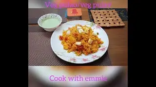 Veg pulao/pulav how to make veg pulao/pulav #cookwithemmie#vegpulao