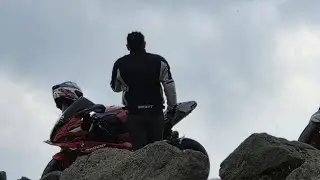 Top mountain ⛰️ view ride #bmws1000rr #automobile #vlog #bikelife 
