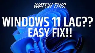 Windows 11 Slow or Laggy? WATCH THIS!