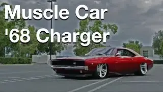 Custom 1968 Dodge Charger - MOPAR Muscle Car