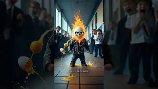 Joker vs Ghost Rider 🔥|Spider-Man saves the day | ending is unexpected #shorts #joker #spiderman
