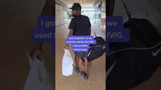 #shorts He sold his sneakers to pay for IVF so he and his wife can try to have a baby