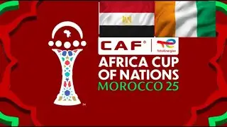 CAF Africa Cup of Nations 2025 Egypt vs Cote d'Ivoire - Quarter-finals #AFCON2025