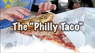 TRYING TO EAT THE PHILLY TACO IN UNDER 8 AND A HALF MINUTES