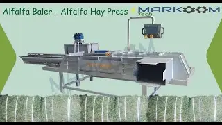 2 Bale Pressing Machine - كبس 2 بالة وجعلها بالة واحدة