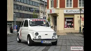 Autobianchi Lancia A112 Abarth 70 HP, Vespa, Fiat 500r, Fiat 500 D Giardiniera, Restaurationen, Oldi