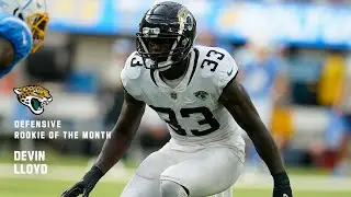 Defensive Rookie of the Month: Devin Lloyd | Best plays through Week 3 | Jacksonville Jaguars