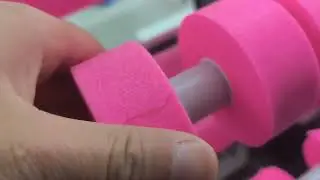 Medical foam cutting machine | six shafts medical tape slitting machine
