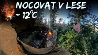 Šel jsem do lesa přečkat mrazivou noc ❄️