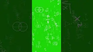 Math Animation Green Screen | Free Stock Footage for Video Editors #greenscreen #maths #background