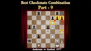 Anderson vs Garbett 1992 | Best Checkmate Combination - Part 9