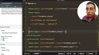 LIVE [Vue JS 3 + TypeScript + Tailwind Css] Alan Rezende criando componentes - Parte 4