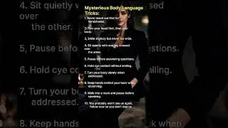 &ldquo;10 Mysterious Body Language Tricks That Make People Respect You 😲&rdquo;