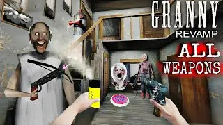 Granny New Update Resurgence | Using All WEAPONS ⚔️🔫🗡️Kon Kitna Goli Khayega😂😈