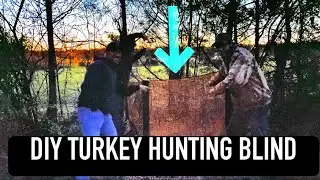 DIY 2023 Turkey Hunting Blind! (Homemade)