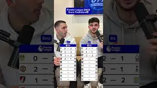 Premier League predictions⚽️ #football #podcast
