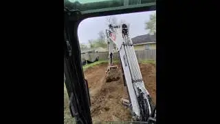 Home Building Day 2 - Digging crawlspace
