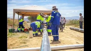 LA ADUCCIÓN DEL SUR ALCANZA EL 85% Y TRASFORMARÁ LA VIDA DE MÁS DE 80 MIL HABITANTES
