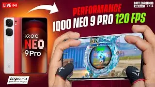 IQOO NEO9PRO 120😍PERFORMANCE TEST IN BGMI AFTER 1 YEAR | SMOOTH OR LAGGY??  #bgmilive #iqoo #bgmi