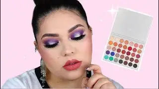 Purple Eye Look | Morphe X Jaclyn Hill Palette