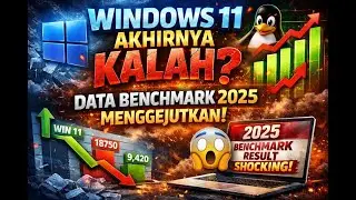 Windows 11 Akhirnya Kalah? Data Benchmark 2025 Mengejutkan!