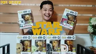 Pop! Star Wars | 2019 Galactic Convention Gold Chrome Set Review