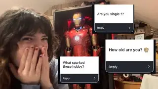I built ANOTHER Iron-Man suit!! | Q&A