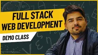 Full Stack Web Development Course Demo Class