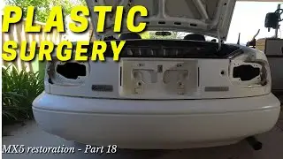 Miata Rear Panel Repair - Miata Restoration Part 18