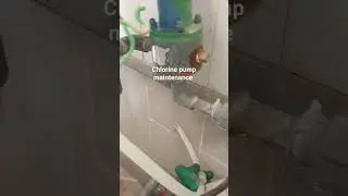 chlorine pump maintenance