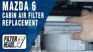 How to Replace Cabin Air Filter 2018 Mazda 6 | AQ1231