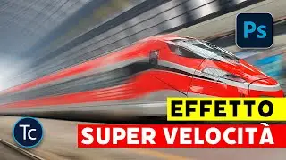 Effetto super velocità in Photoshop