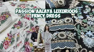 Passion vol 2 By Aalaya Hafiz Silk || Fency Partywear Luxury Eid Dresses #aalaya #johra #tawakkal