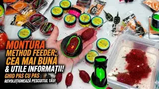Tutorial Realizare Montura METHOD FEEDER ! + Prezentare in Apă și Sfaturi Utile ! 