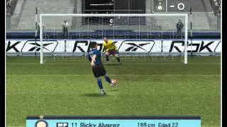 Pes 6 - FC.barcelona 5 vs 3 Inter de milan a penales