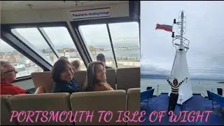 The Ferry Ride From Portsmouth To Isle Of Wight