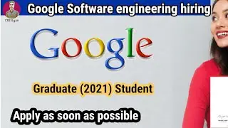 Google off campus drive Software engineering | google off campus drive 2022 |