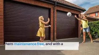 Automatic Electric Roller Garage Doors