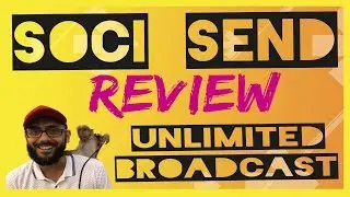 SociSend  Review and Bonus🌟Messenger Bot Platform for Facebook, Instagram and Twitter🌟Soci Send🌟