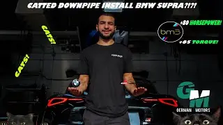 Installing An Active AutoWerke Downpipe On A90 Supra