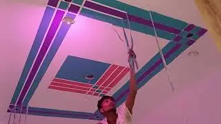 Teping design ideas .........#wallputtykaisekare #amitpainter #wall #seling 
