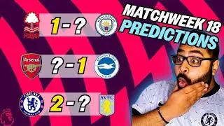 Premier League Predictions | *MATCHWEEK 18* 2025/2026