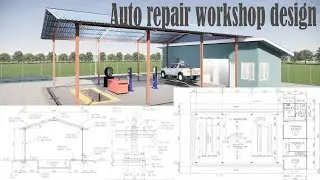 Workshop bengkel mobil  - 15m x 20m