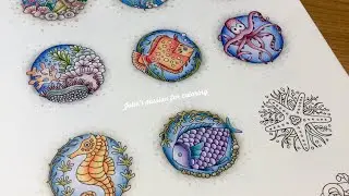 30 days of creativity by Johanna Basford - Derwent Artists pencils - 8